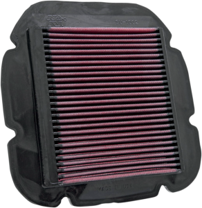 High-flow Air Filter Black, Red, 1, nordicamoto.ro