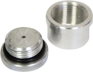 Vented Gas Cap With Weld-on Bung Silver, 1, nordicamoto.ro