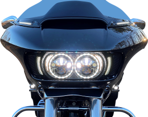 Probeam Road Glide Turn Signals Gloss Black, 4, nordicamoto.ro