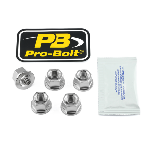 Sprocket Nut Silver