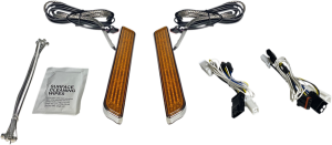 Led Front Fork Lightz Chrome