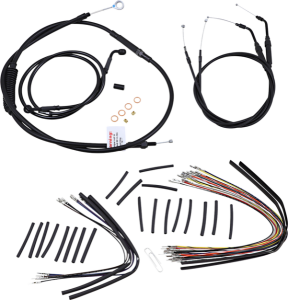 Jail Bar Cable Kit Black, 1, nordicamoto.ro