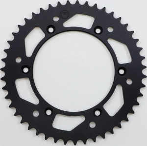 MOOSE RACING Pinion spate din aluminiu, negru 