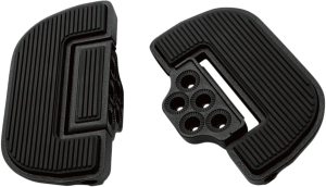 Premium And Ribbed Floorboards Black, 2, nordicamoto.ro