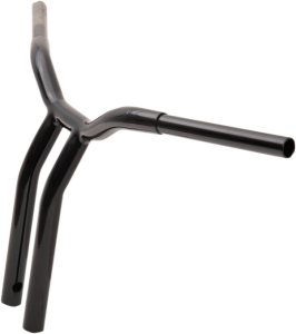 Kage Fighter Welded Bent-riser Handlebar Black