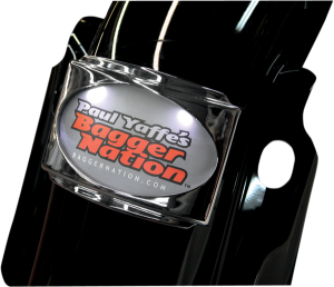 Cvo Universal Stealth Iii License Plate Frame Chrome