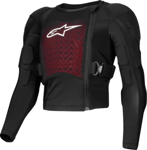 Geacă protecție Copii Alpinestars Bionic Plasma LT Black