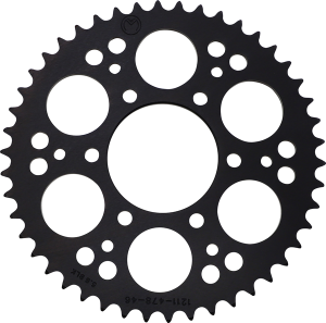 MOOSE RACING Pinion spate din aluminiu, negru, 2, nordicamoto.ro