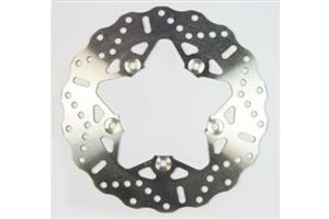 Contour Fixed Brake Rotor Silver, Stainless Steel, 1, nordicamoto.ro