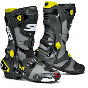 Cizme Sidi  Rex Grey-Black-Yellow Fluo