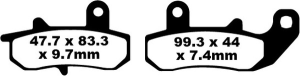 Fa Series Organic Brake Pads, 1, nordicamoto.ro