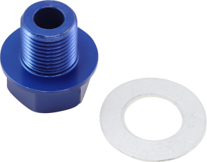 Oil Temperature Adapter Blue