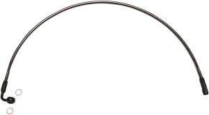 Designer Series Dot Abs-specific Upper Brake Line Kit Black, Black Pearl