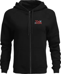 Vantage Zip-up Hoodie Black 
