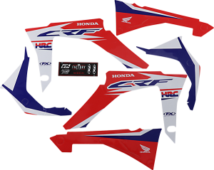 Evo Graphics Kit Black, Blue, Red, White, 2, nordicamoto.ro
