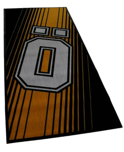Öhlins Carpet With Logo Black, White, Orange 