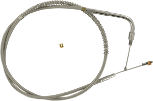 Stainless Steel Throttle/idle Cable Silver +152 mm (6''), 1, nordicamoto.ro