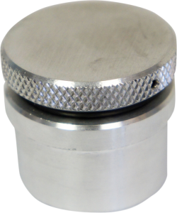 Vented Gas Cap With Weld-on Bung Silver, 2, nordicamoto.ro