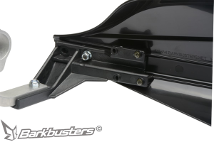 Handguard Storm For 25.4mm Handlebar Black, 2, nordicamoto.ro