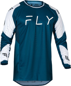 Tricou MX Fly Evolution 137 Albastru/Alb