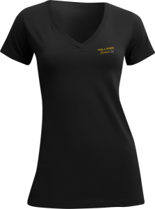 Tricou Dama Thor Hallman Garage V-neck Black S, 5, nordicamoto.ro