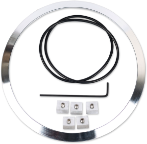 Headlight Adapter Kit Chrome