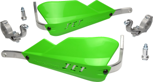 Jet Handguards For Tapered Handlebar Green