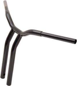 Kage Fighter Welded Bent-riser Handlebar Black