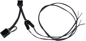 Rear Fender Pigtail Black