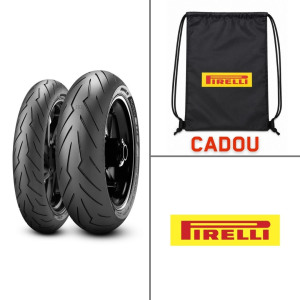 Set anvelope 120/70ZR17 + 180/55ZR17 Pirelli Diablo Rosso III, nordicamoto.ro