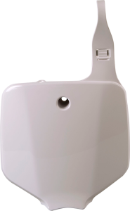 Front Number Plate White 