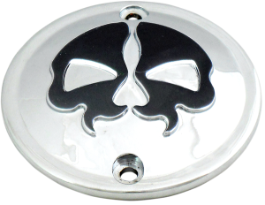 Split Skull Points Cover Chrome