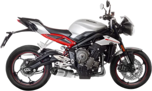 Tobă de eșapament LeoVince LV One Evo Slip-On pentru Triumph Trident 660 / Daytona 660 / Street Triple 765, 2, nordicamoto.ro