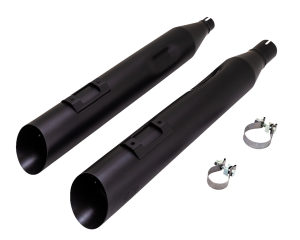 Blackslash 450 Slip-on Mufflers Black 