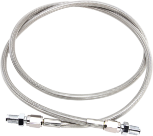 Extended Length Brake Line Silver Oversize [+152 mm (6'')], 1, nordicamoto.ro