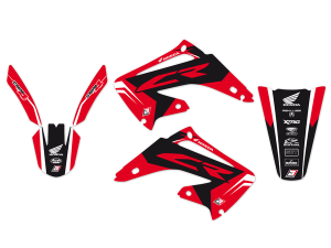 Graphics Kit With Seat Cover Black, Red, 2, nordicamoto.ro