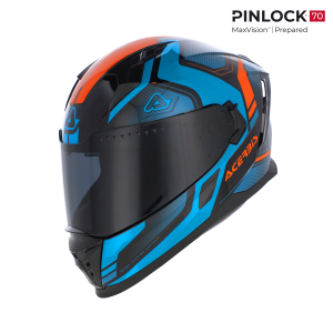 Casca Acerbis X-Way Graphic Blue/Orange