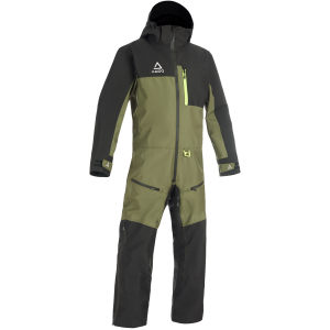 AMOQ Dynamic YOUTH Monosuit Insulated Black/Military Green/Hivis 110