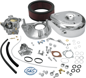 Super E Carburetor Kit W/ Manifold Silver, 1, nordicamoto.ro