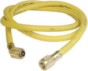 Nitrogen Gauge Hose Yellow 