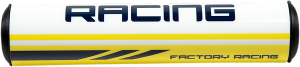 Premium Handlebar Pad White, Yellow