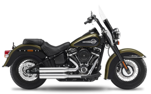 2in2 | Fusion Long | Shotgun-low Exhaust System Matte Black, 1, nordicamoto.ro