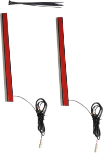 Plug & Play Red Plasma Rods Red, 1, nordicamoto.ro
