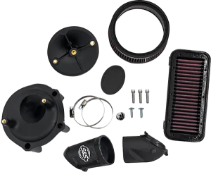 Stealth Air Cleaner Kit Without Cover Black 