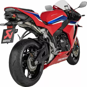 Slip-on Line Muffler Titanium Look 