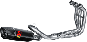Sistem complet de evacuare Akrapovic Racing Yamaha MT-09 din oțel inoxidabil / carbon - S-Y9R2-AFC