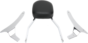 Square Sissy Bar Kit Chrome, 2, nordicamoto.ro