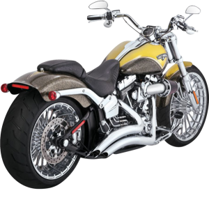 Big Radius Exhaust System Chrome