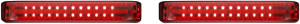 Probeam® Led Sequential Bagz Saddlebag Lights Red, 2, nordicamoto.ro