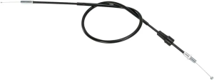 MOOSE RACING Black Vinyl Throttle Cable Black 